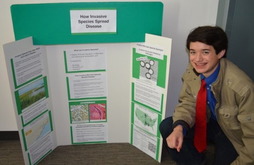 How invasive species can spread disease poster session