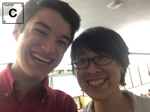 Ms. Melinda Chow, coordinates fun events and activities for the UT Environmental Science Institute.