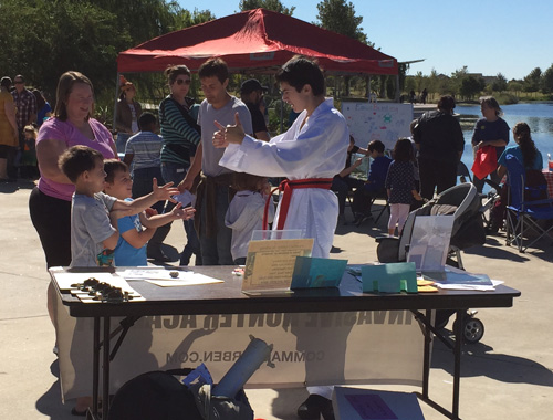 Thumbs up to Austin kids practicing their invasive hunter moves!