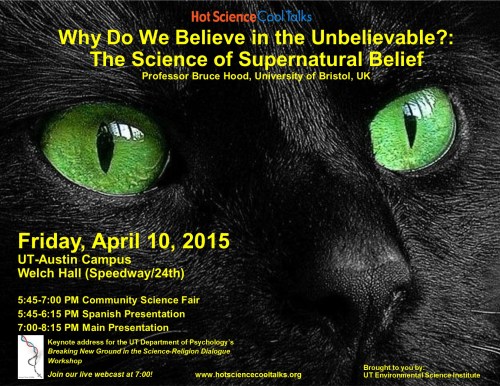 Why Do We Believe in the Unbelievable? (Image credit: UT Austin Environmental Science Institute)